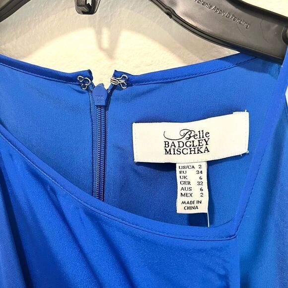 BADGLEY MISCHKA Jackie Dress in Colbalt - Picture 5 of 10